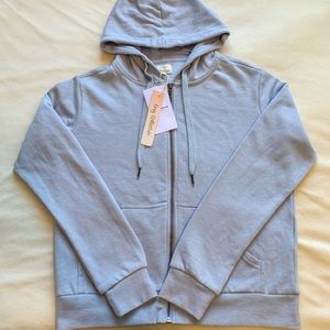 bnwt cozy collection zip up hoodie